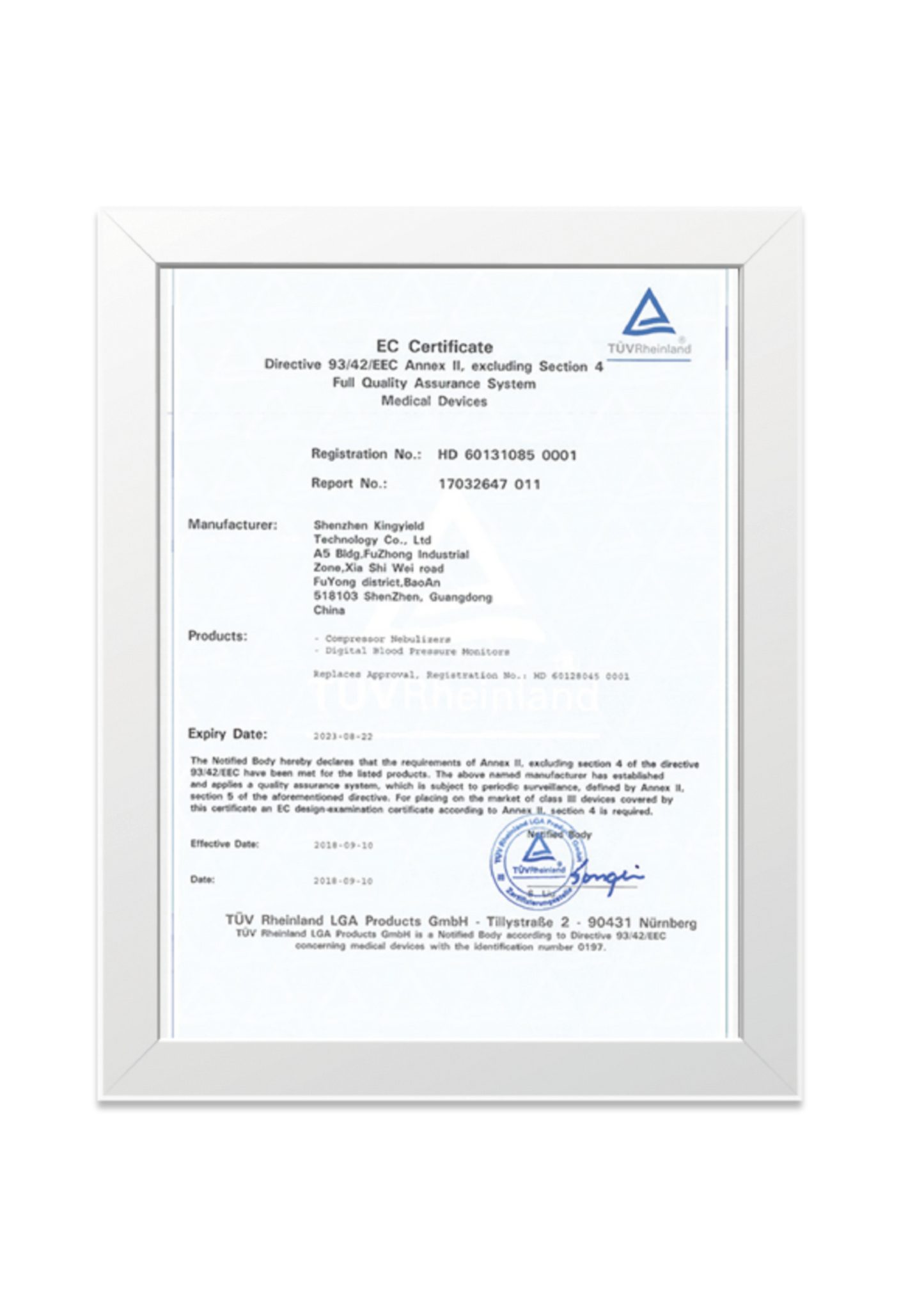 Blood Pressure Monitor watch