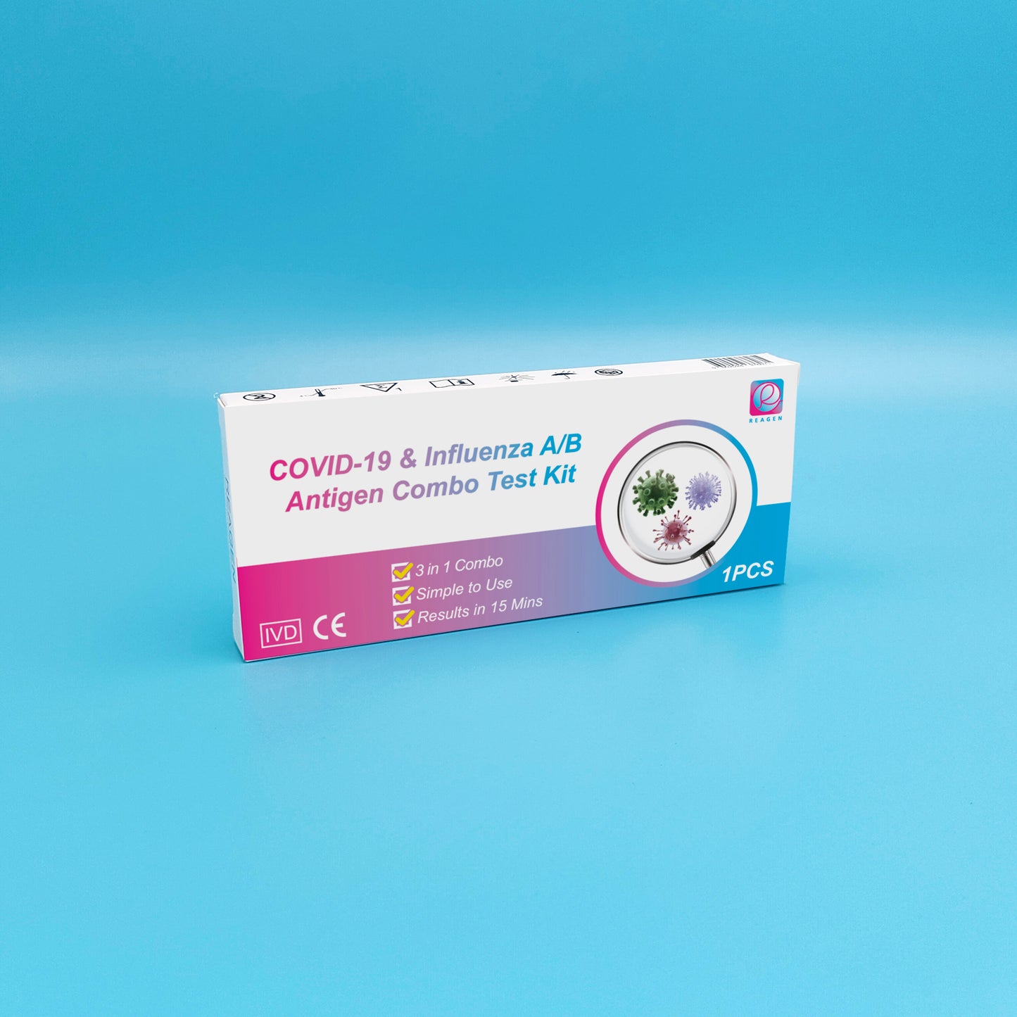 covid&influenza Antigen Combo Test kit 3 in 1